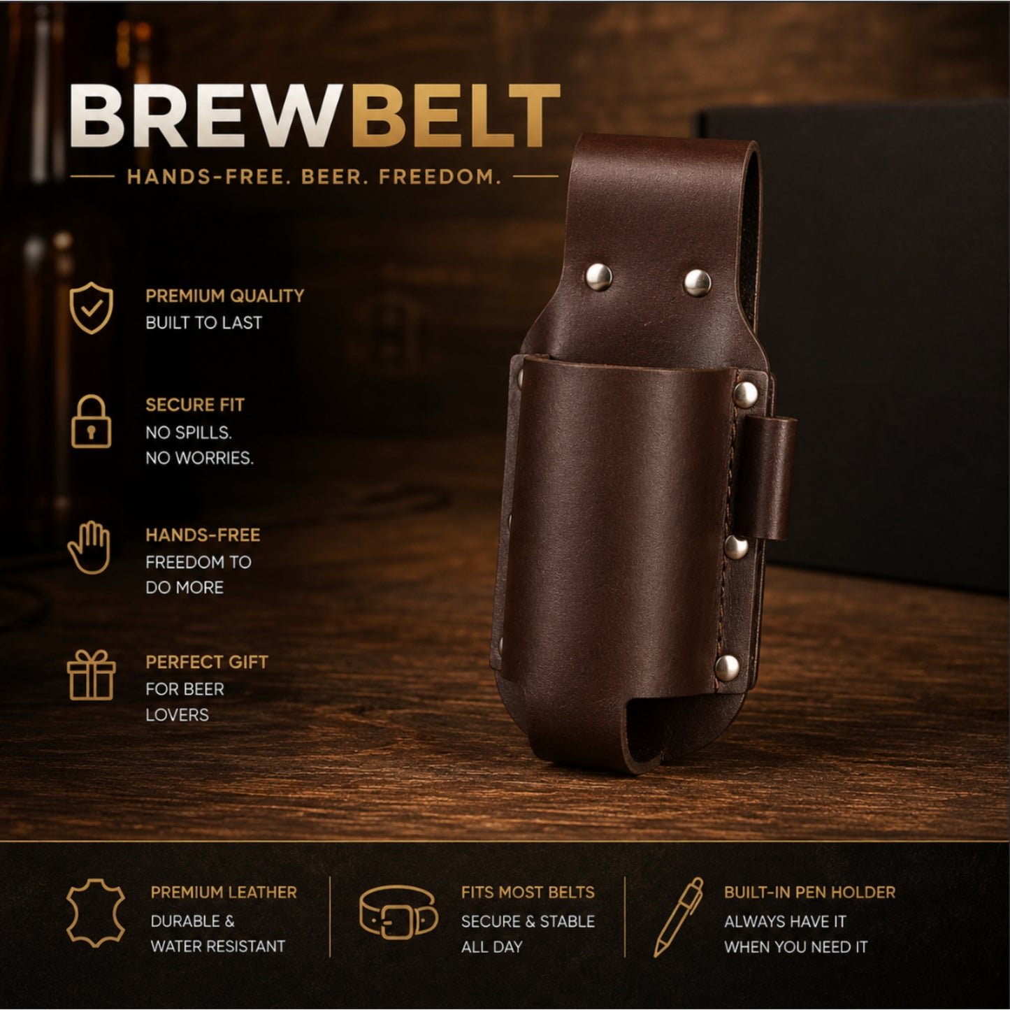 BrewBelt™ Tactical Holder